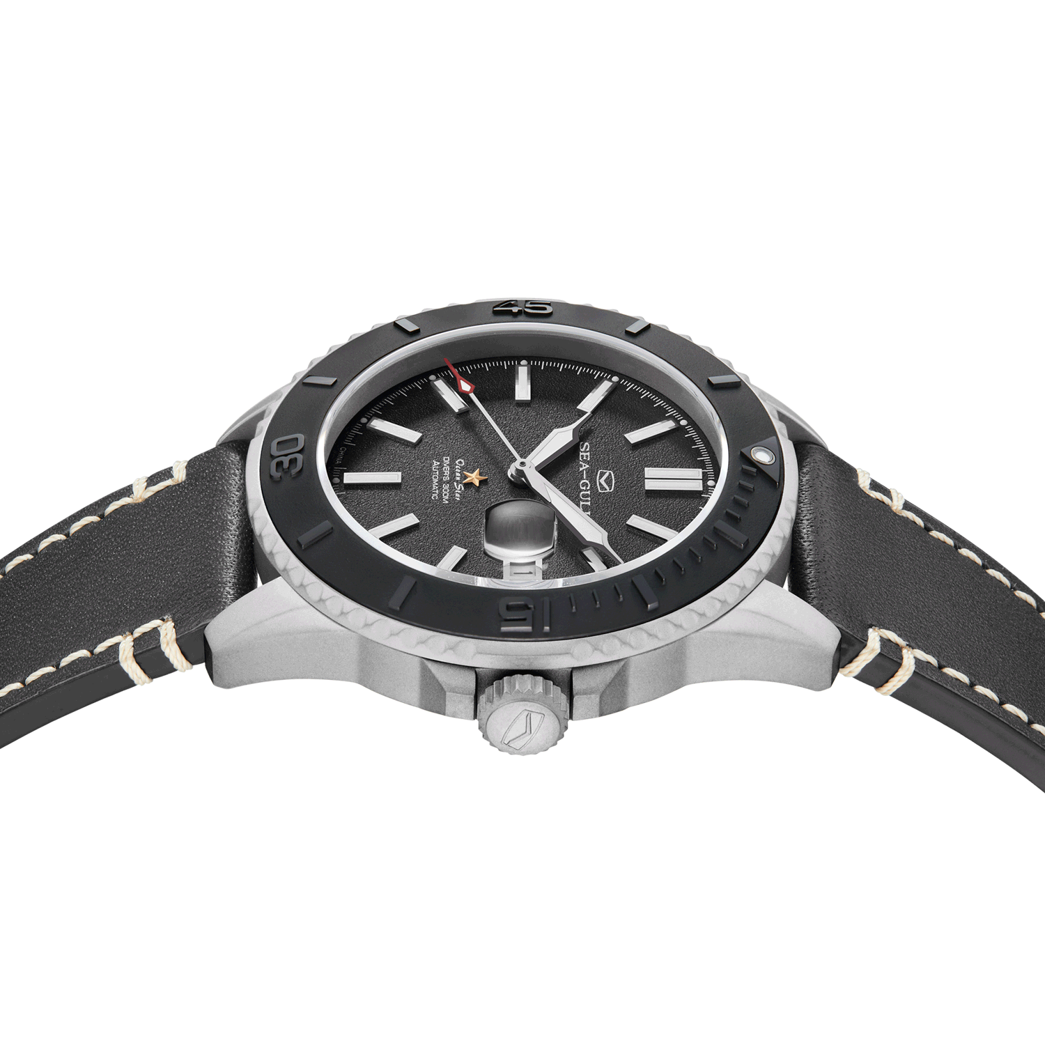 Seagull Ocean Star Titanium Sandblasted Case Watch