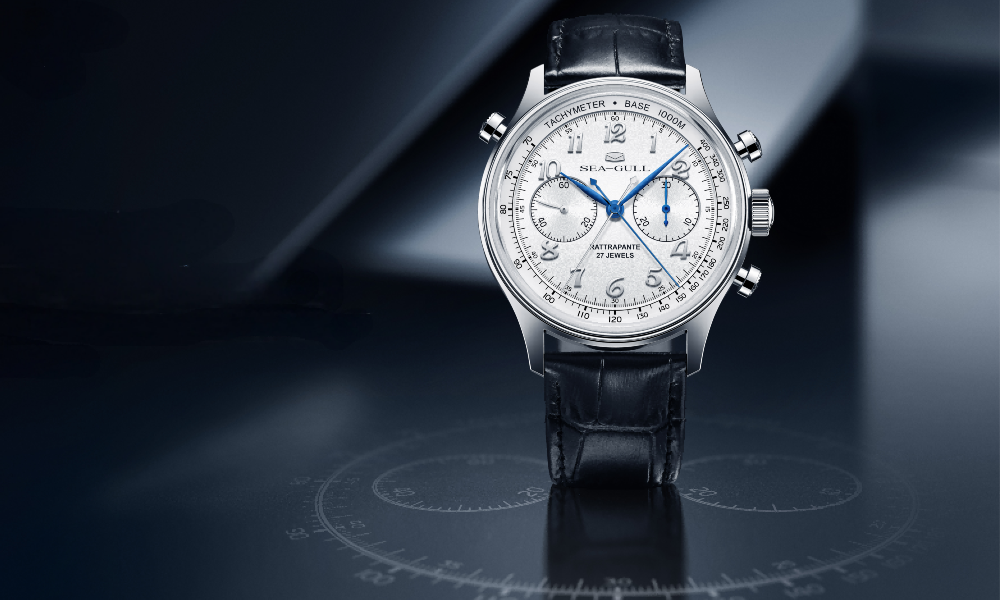 Monochrome: Seagull Presents a $3,649 Split-Second Chronograph, Arguably The Most Accessible Rattrapante on the Market