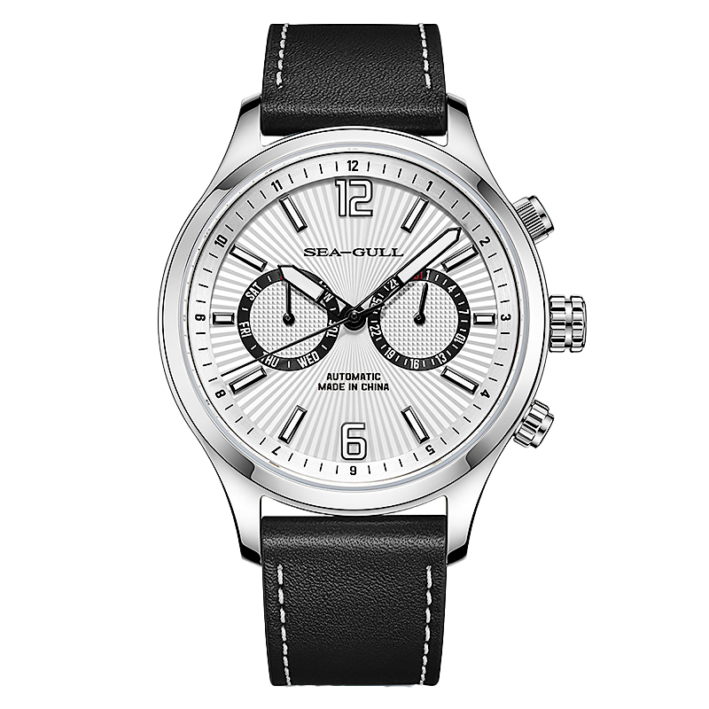 海鷗手錶|航空熊貓錶盤飛行員手錶
