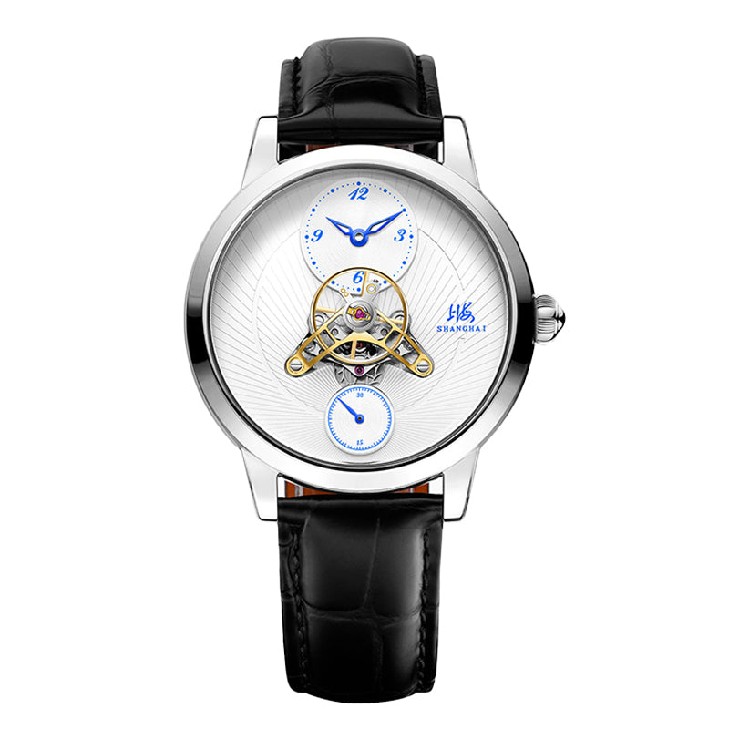 Shanghai Sky Dome 40mm Watch - White Dial