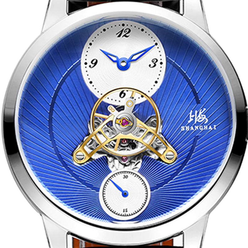 Shanghai Sky Dome 40mm Watch - Blue Dial