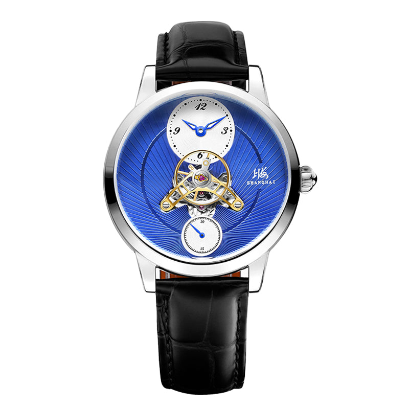 Shanghai Sky Dome 40mm Watch - Blue Dial