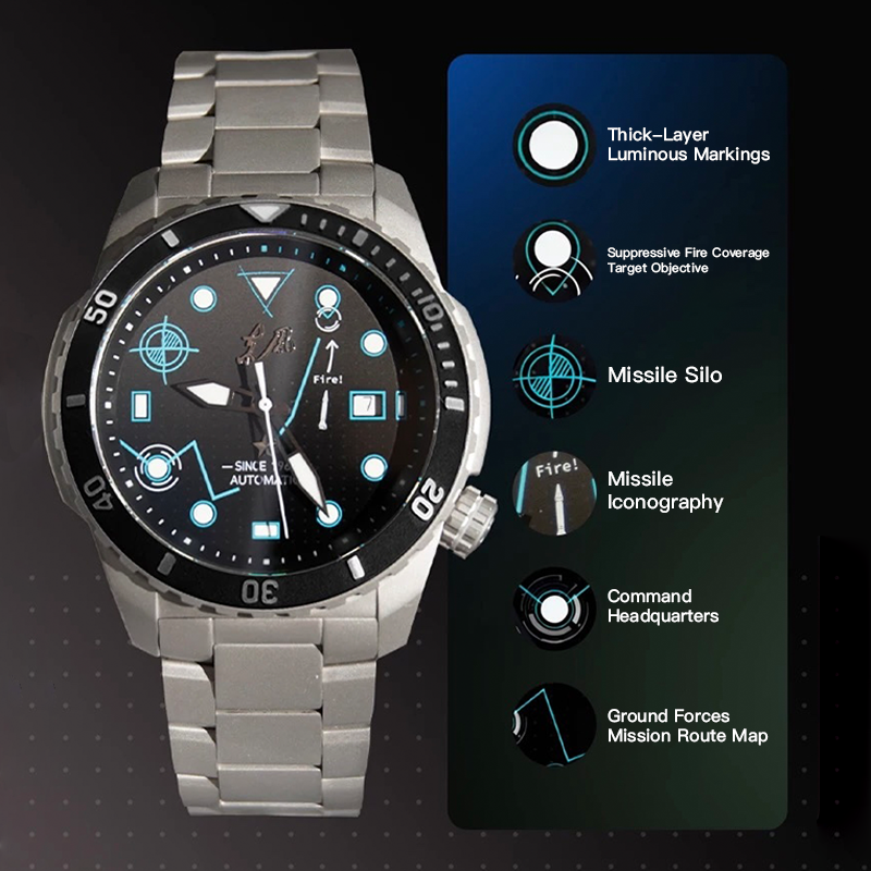 Seagull Dongfeng Tactical Military-Grade Automatic Watch