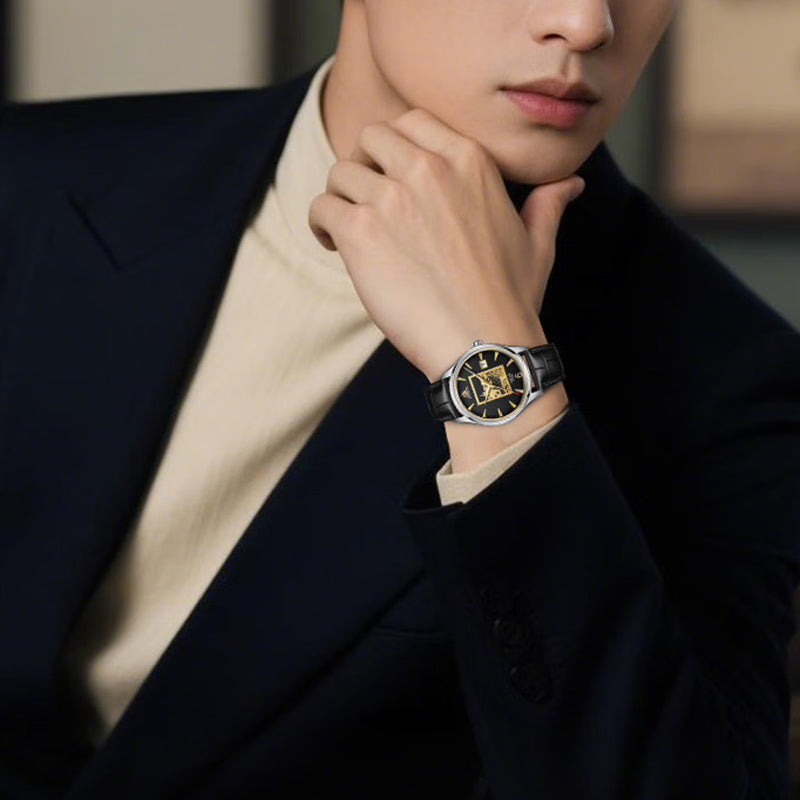 Shanghai Pioneer X Blossom 39mm Watch - Black Stamp