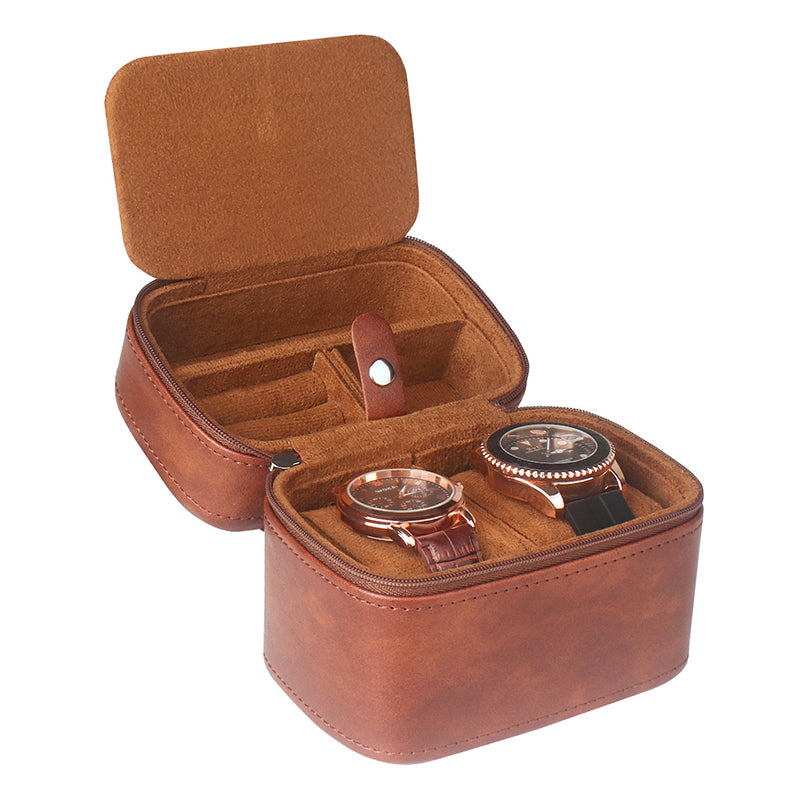 Seagull Dual Watch & Accessory Travel Box