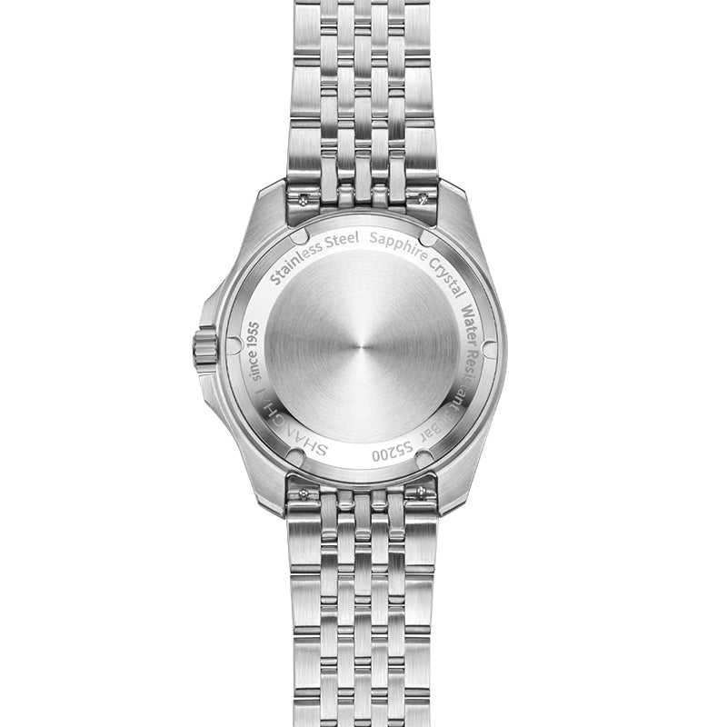 Shanghai Commander 39mm Dive Watch - Silver Dial