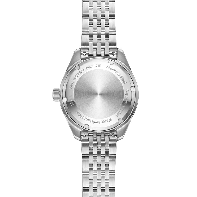 Shanghai 114 Military 35mm Dive Watch - Pink Dial