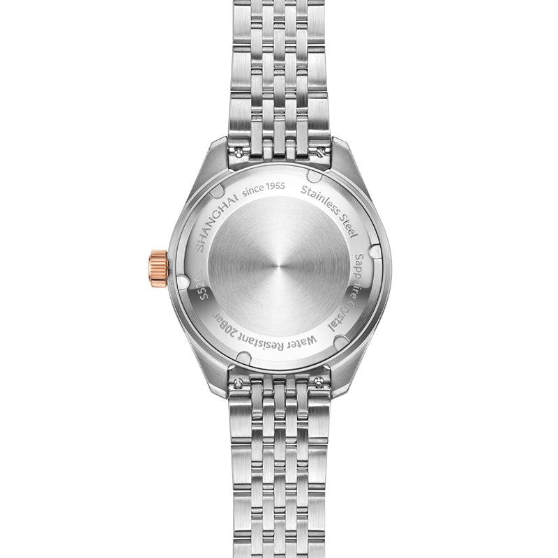 Shanghai Commander 35mm Dive Watch - Mother-of-Pearl Dial