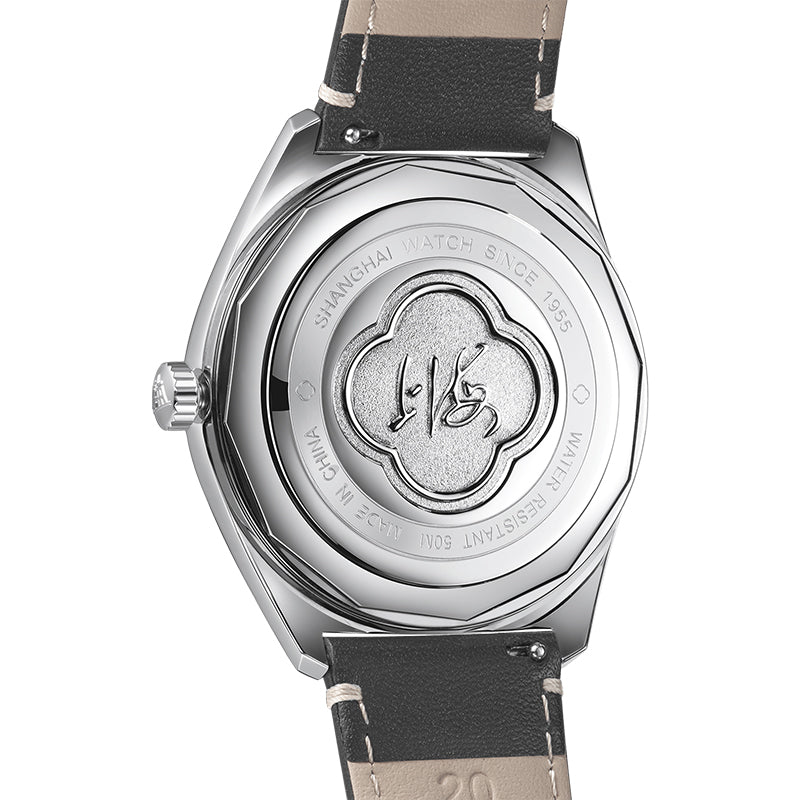 Shanghai Echoes 39mm Watch - Silver