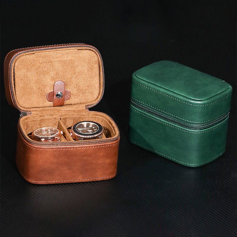 Seagull Dual Watch & Accessory Travel Box