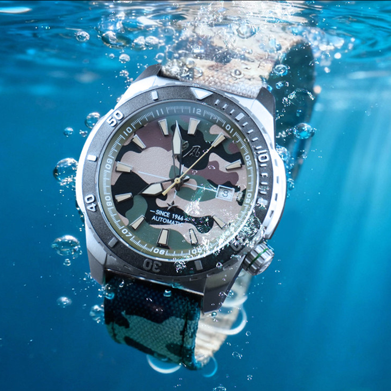 Seagull Dongfeng Forest Warrior Military-Grade Automatic Watch - Camo Edition