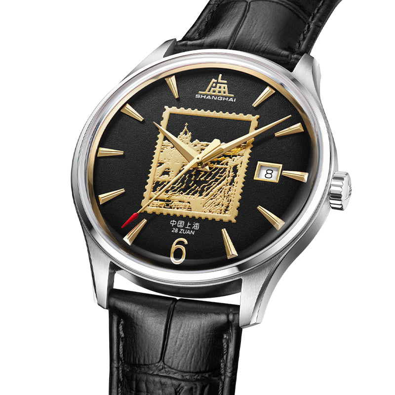 Shanghai Pioneer X Blossom 39mm Watch - Black Stamp