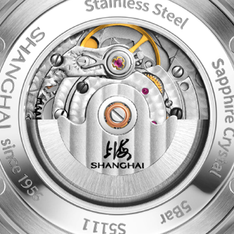 Shanghai Legacy 40mm Watch - Time Capture Blue