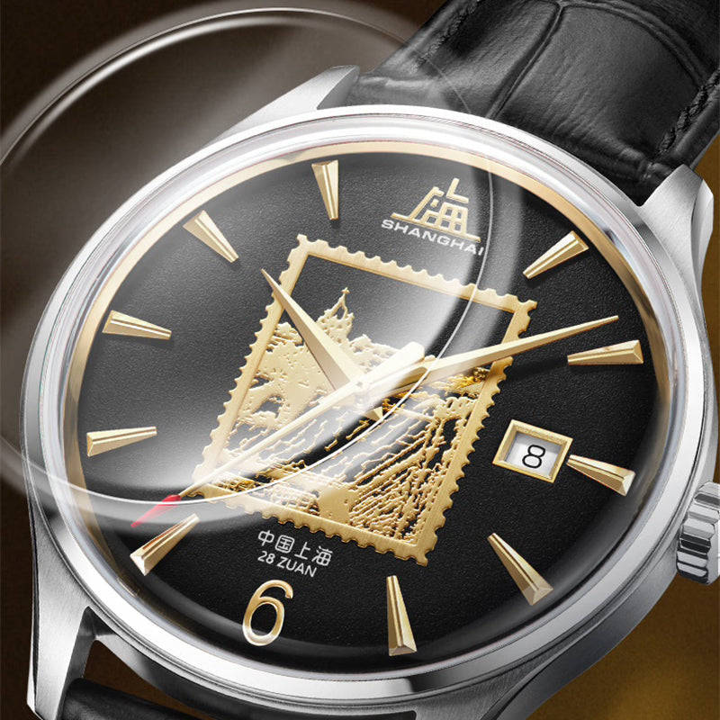 Shanghai Pioneer X Blossom 39mm Watch - Black Stamp