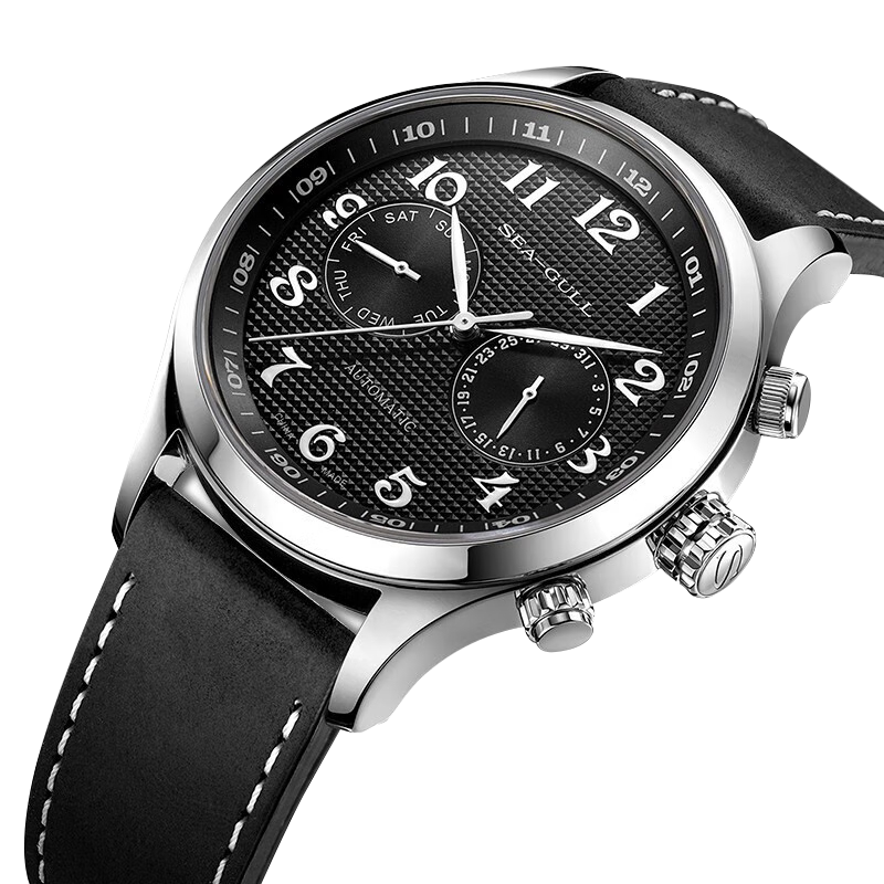 Seagull Watch | Aviation Dual Time Zone Mechanical Watch