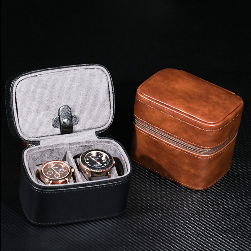 Seagull Dual Watch & Accessory Travel Box