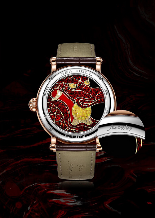 Marvel at the intricate dance of Seagull's tourbillon timepieces.