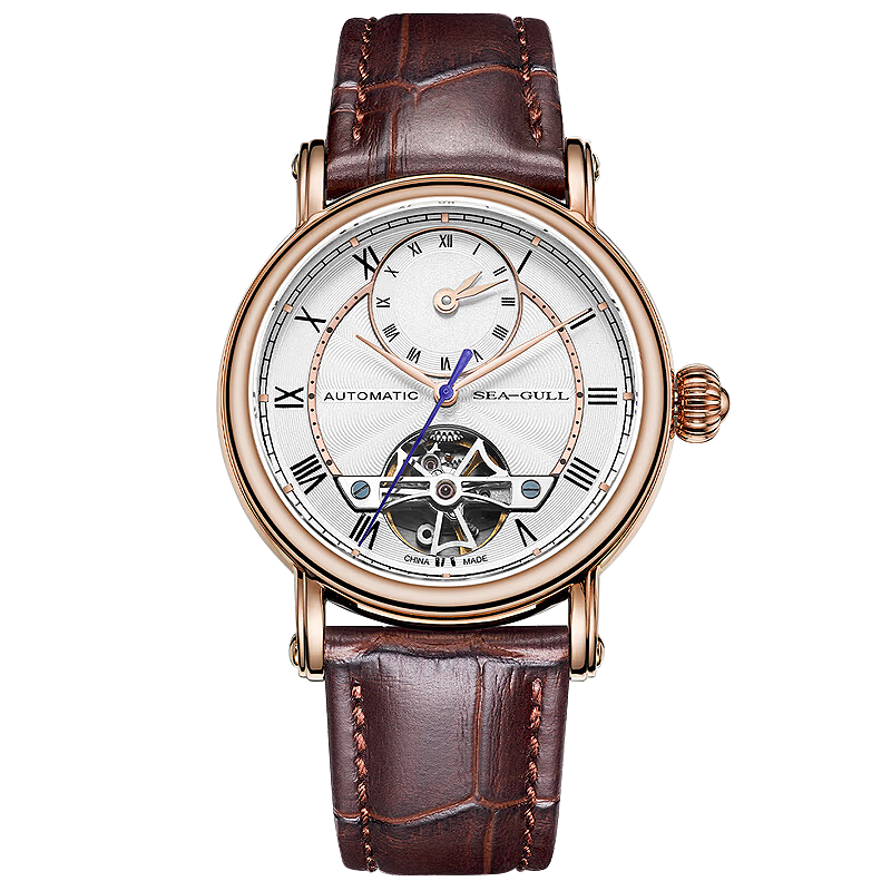 Seagull Watch | Flywheel Mechanical Watch with Dual Time Zone