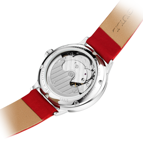 海鷗手錶|心心秒針錶盤無盡愛腕錶 34 毫米