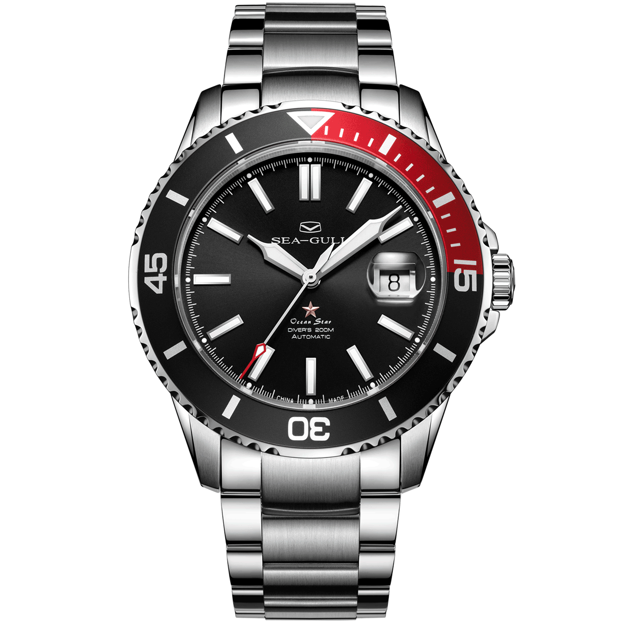 Ocean Star Classic Blue Watch Diver 200m 43.5mm Seagull Watch