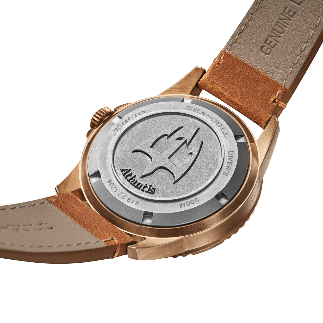 海鷗海洋之星青銅錶殼手錶