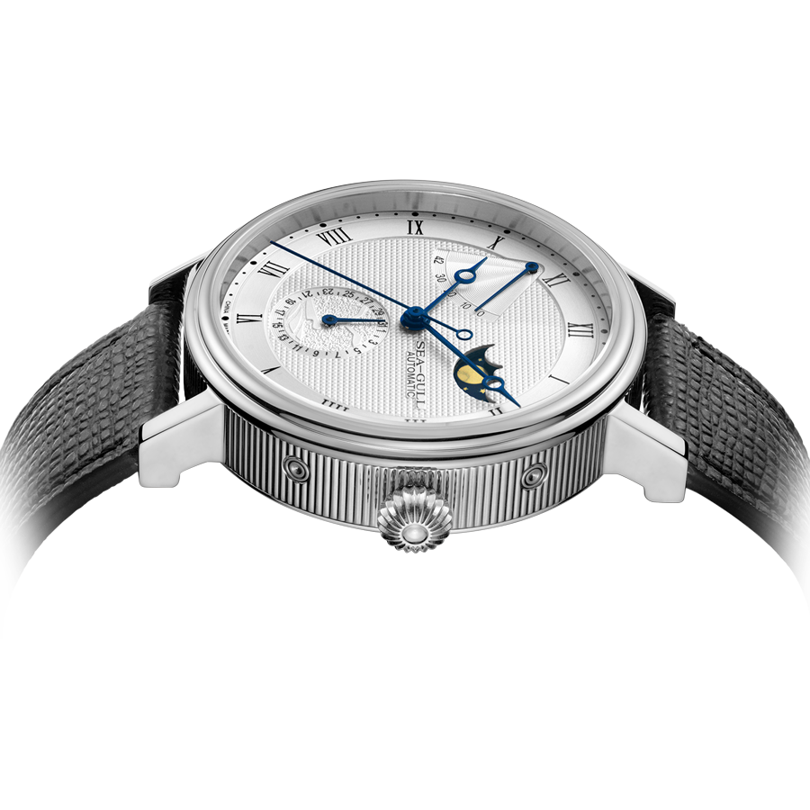 海鷗手錶|銀河探索月相腕錶 41 毫米