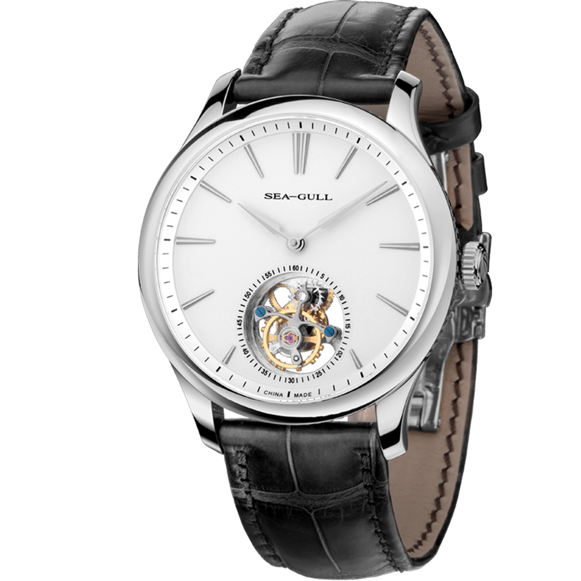 海鷗手錶|設計師系列手動上鍊陀飛輪腕錶 41 毫米