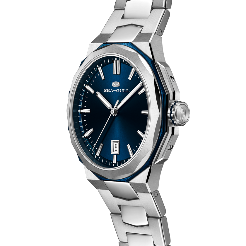 Seagull Watch | Extraordinary Polygon Case Clean-lined Watch 40mm