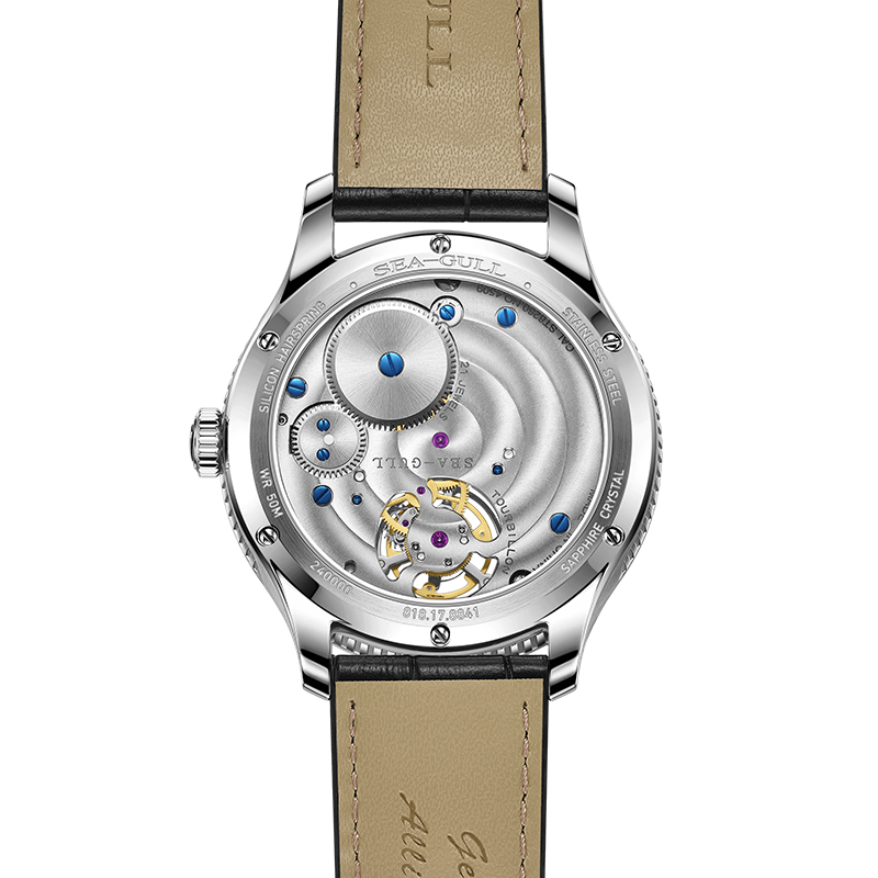 Tourbillon de luxe guilloché à la main Seagull