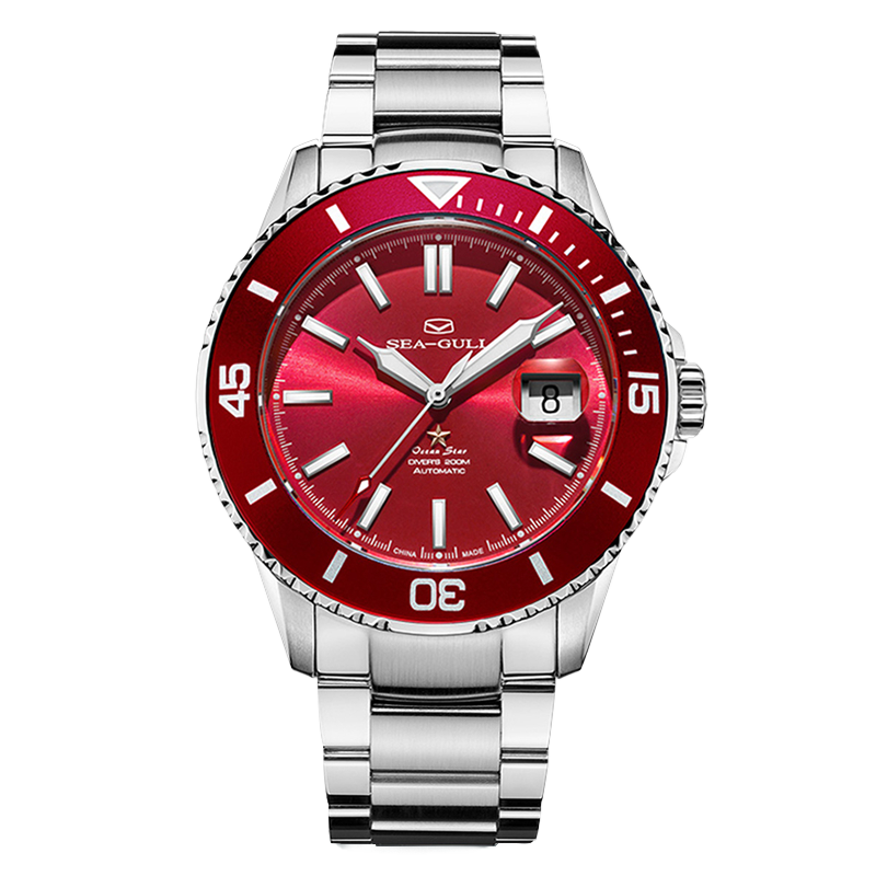 Seagull Ocean Star China Red Diver Watch