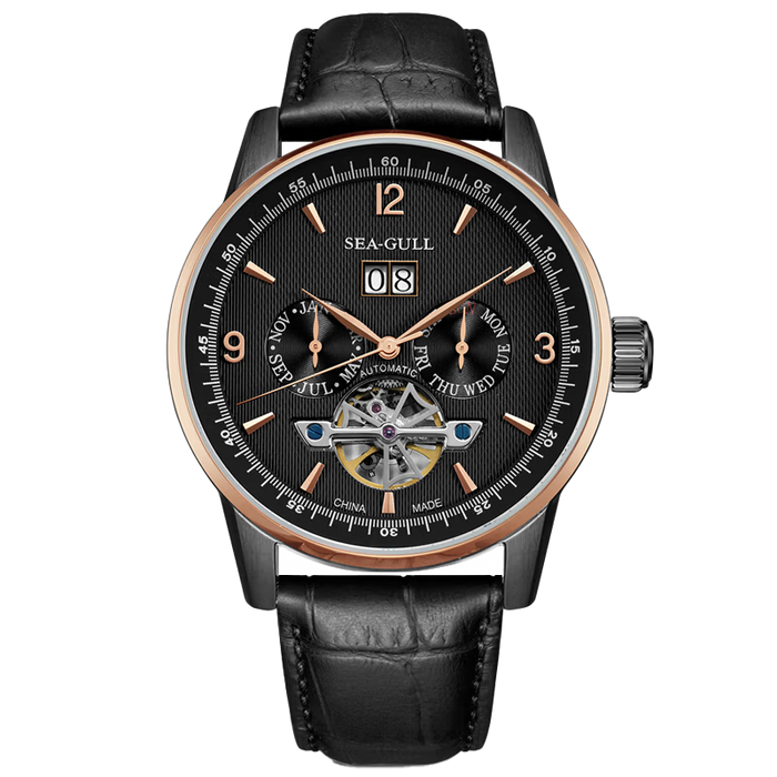 Flywheel Calendar Automatic Watch 43mm Seagull Watch Official