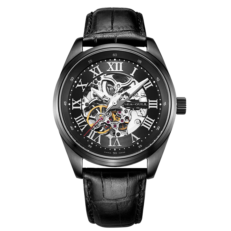 Seagull Watch | Iteration Skeleton Automatic Sporty Watch 42mm