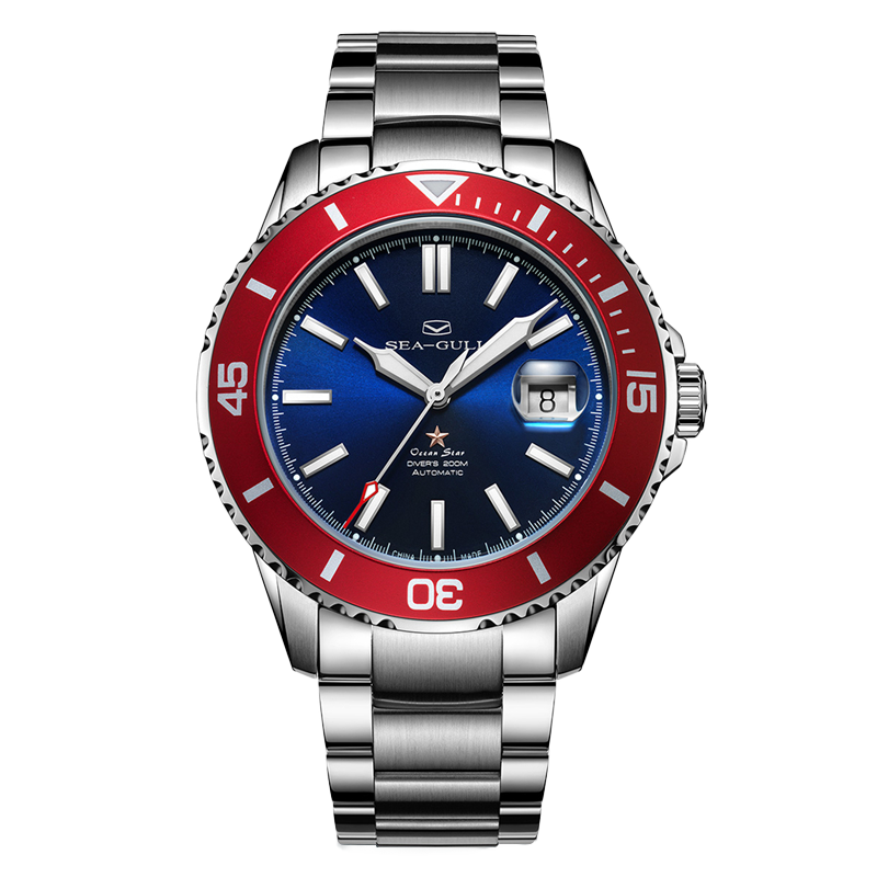 Seagull Ocean Star China Red Diver Watch