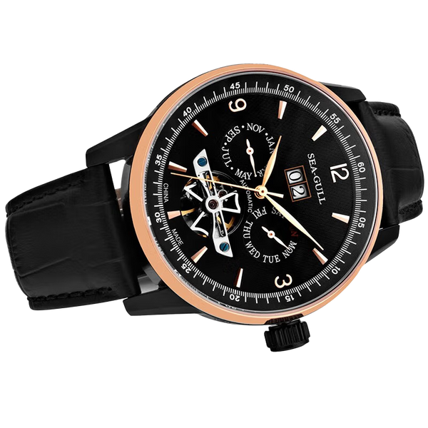 Flywheel Calendar Automatic Watch 43mm Seagull Watch Official