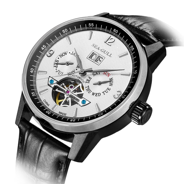 Flywheel Calendar Automatic Watch 43mm Seagull Watch Official