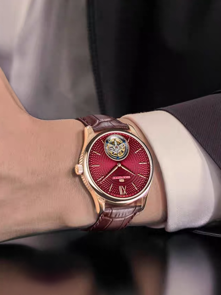 China Seagull Tourbillon Watch Timepiece