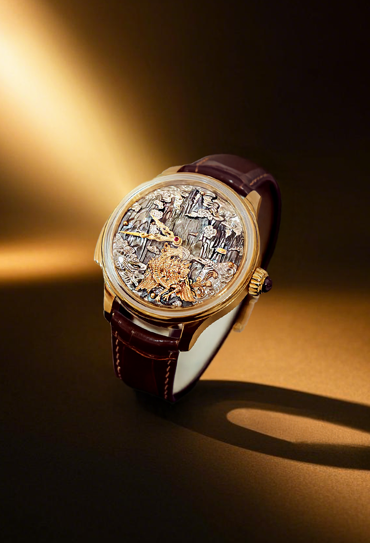 Grand Seagull Three-Legged Golden Sunbird Minute Repeater Mechanical Watch