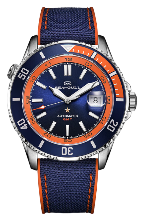 Seagull Ocean Star GMT Watch 44mm