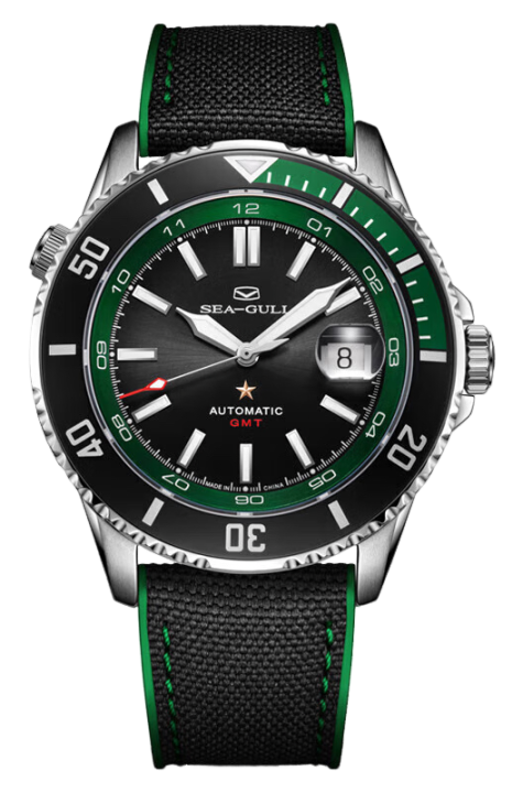 Seagull Ocean Star GMT Watch 44mm