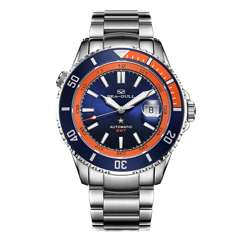 海鷗海洋之星 GMT 腕錶 44 毫米