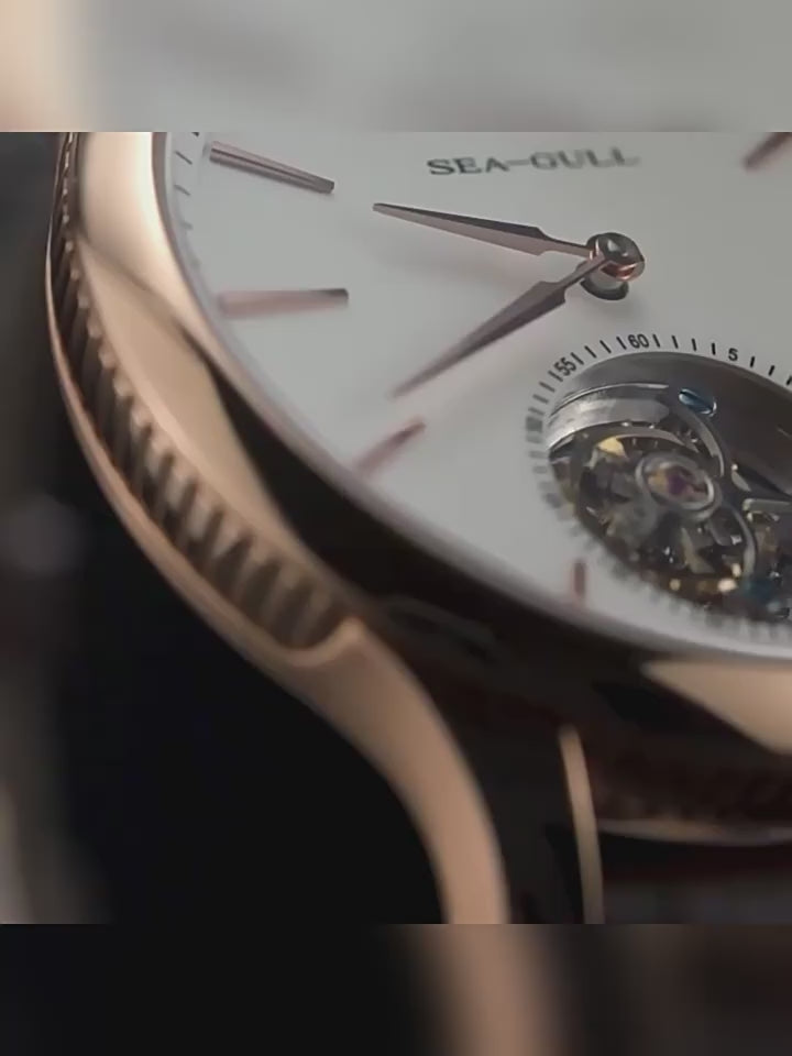 Seagull Designer Series Manual Winding Tourbillon Watch Video