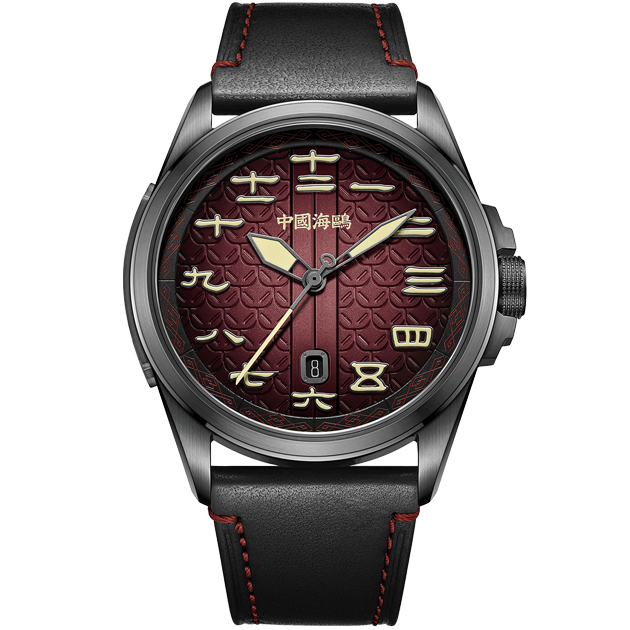 海鷗手錶|漢騎將自動手錶 43mm