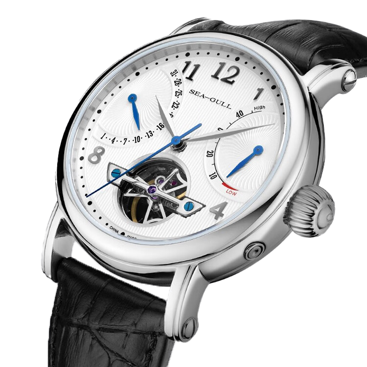 Seagull Watch | Flywheel Power Reserve Calendar Automatic Watch 42mm