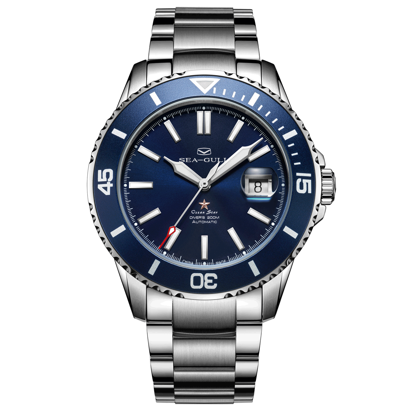 Seagull Ocean Star Classic Blue Watch